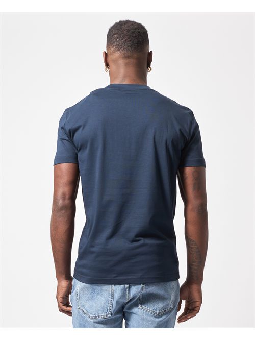 T-shirt girocollo Richmond X con logo in rilievo RICHMOND X | UMP25009TSDARK SAPPHIRE